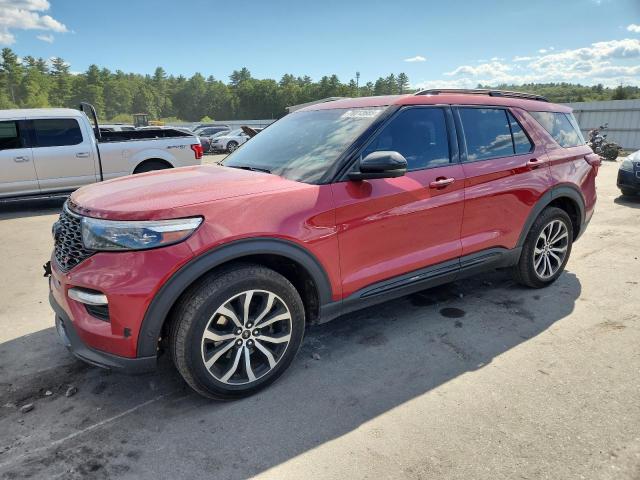FORD EXPLORER S 2021 with VIN 1FM5K8GC2MGA25618 - Photo from auction