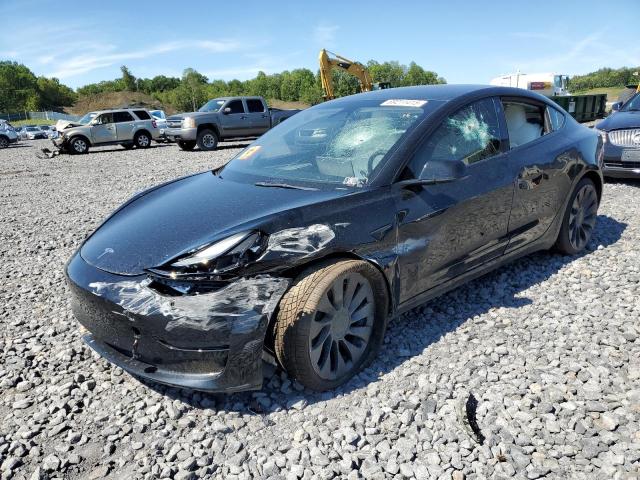 TESLA MODEL 3 2022 with VIN 5YJ3E1EC6NF355626 - Photo from auction