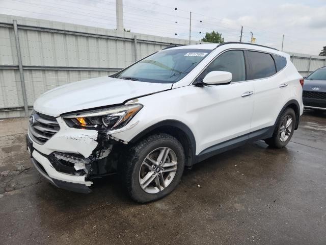 HYUNDAI SANTA FE S 2017 with VIN 5NMZU3LB6HH015480 - Photo from auction