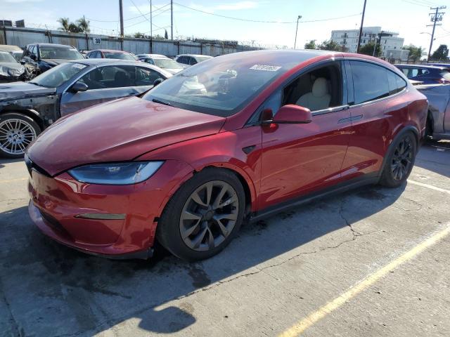 TESLA MODEL X 2024 with VIN 7SAXCAE57RF444414 - Photo from auction
