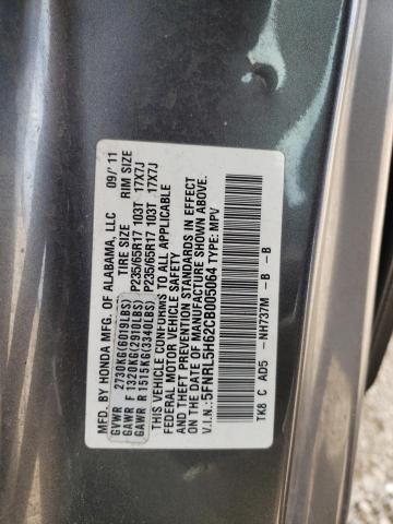Photo 14 from auction – 2012 HONDA ODYSSEY EX with VIN 5FNRL5H62CB005064