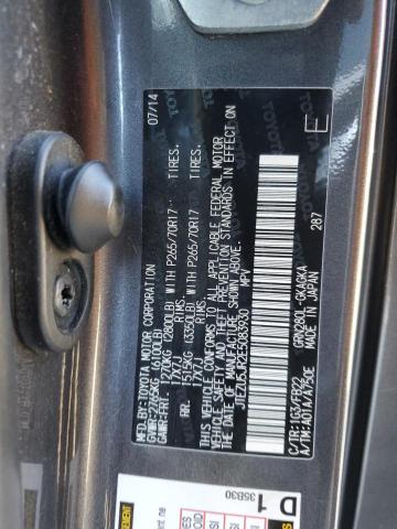 Фото 14 с аукциона – 2014 TOYOTA 4RUNNER SR с VIN JTEZU5JR2E5083930