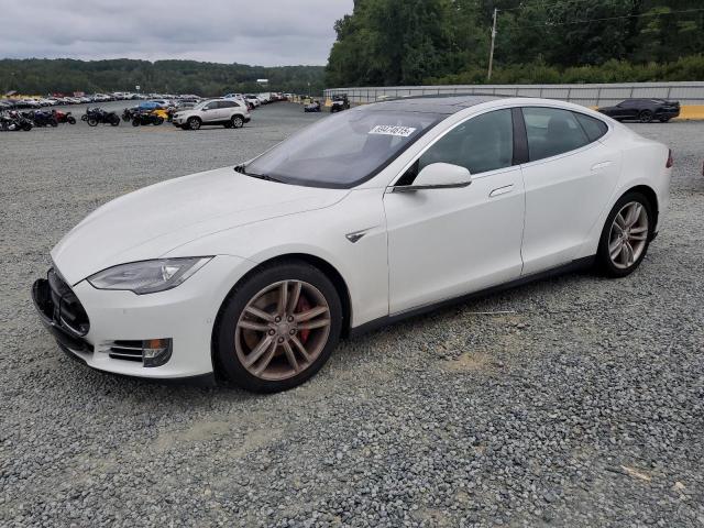 TESLA MODEL S 85 2015 with VIN 5YJSA1H21FFP66928 - Photo from auction