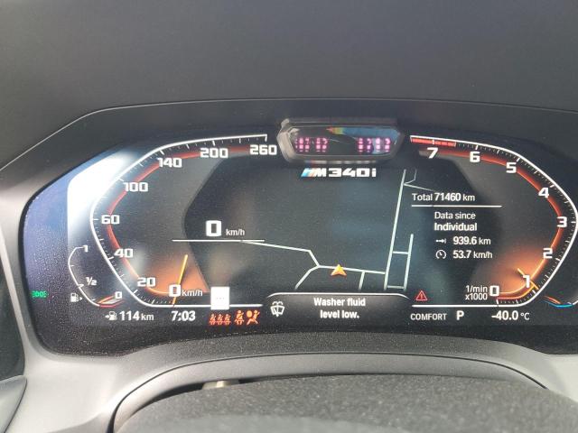 Photo 9 from auction – 2020 BMW M340XI with VIN WBA5U9C05LA380152
