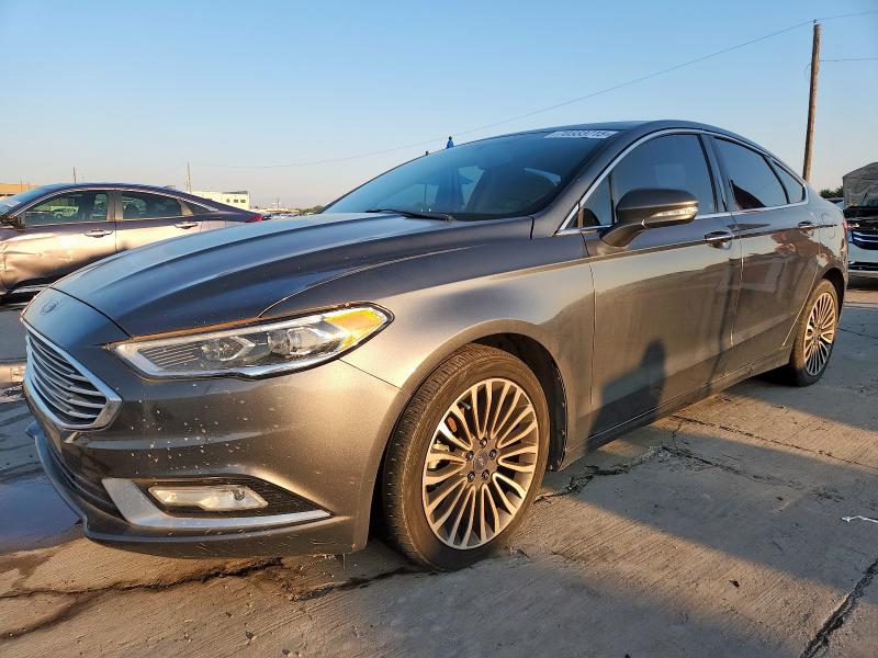 FORD FUSION TIT 2018 with VIN 3FA6P0D98JR168894 - Photo from auction