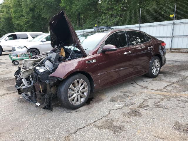 KIA OPTIMA EX 2017 with VIN 5XXGU4L30HG128703 - Photo from auction