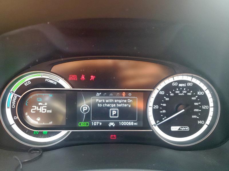 Photo 9 from auction – 2018 KIA NIRO TOURING with VIN KNDCE3LC2J5125477