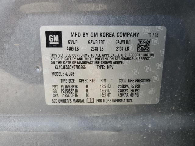 Photo 14 from auction – 2019 BUICK ENCORE PREFERRED with VIN KL4CJESB5KB796266