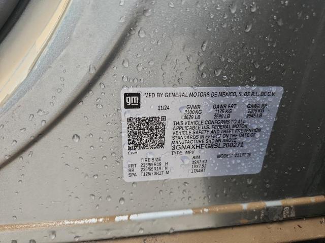 Photo 14 from auction – 2025 CHEVROLET EQUINOX LT with VIN 3GNAXHEG8SL200271