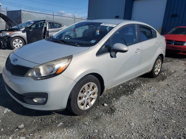 KIA RIO LX 2013 with VIN KNADM4A36D6117913 - Photo from auction