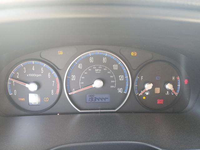 Photo 9 from auction – 2008 HYUNDAI SANTA FE GLS with VIN 5NMSG13D78H157366