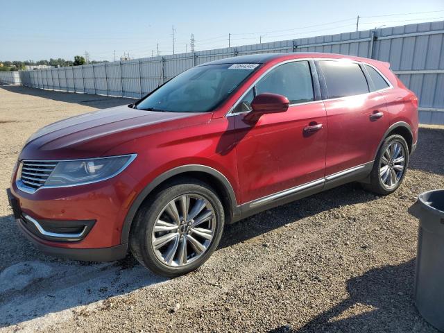 LINCOLN MKX RESERVE 2016 with VIN 2LMTJ8LP1GBL80959 - Photo from auction