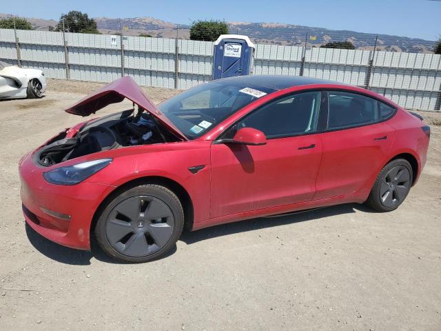 TESLA MODEL 3 2022 with VIN 5YJ3E1EB4NF357611 - Photo from auction
