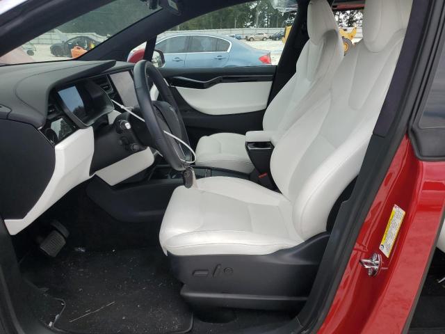 Photo 7 from auction – 2020 TESLA MODEL X with VIN 5YJXCBE23LF228589