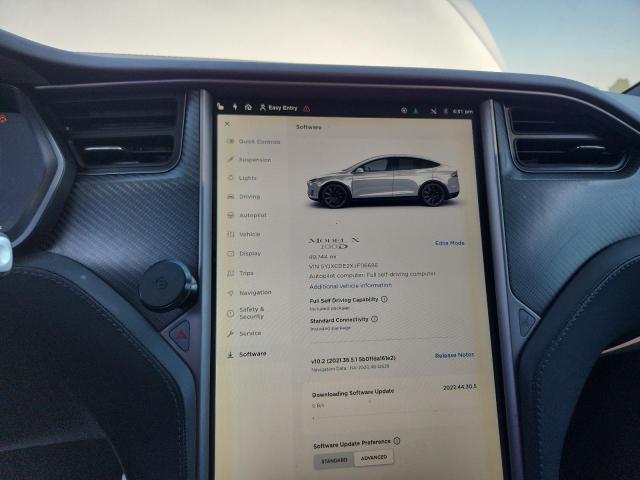 Photo 9 from auction – 2018 TESLA MODEL X with VIN 5YJXCDE2XJF116686