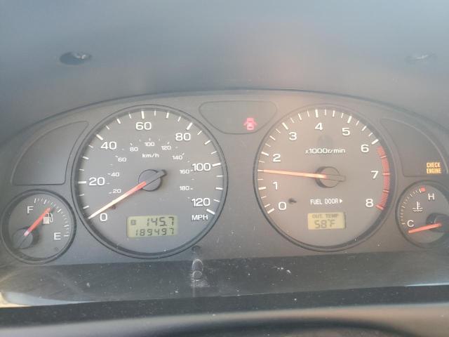 Photo 9 from auction – 2001 SUBARU FORESTER L with VIN JF1SF63591H708242