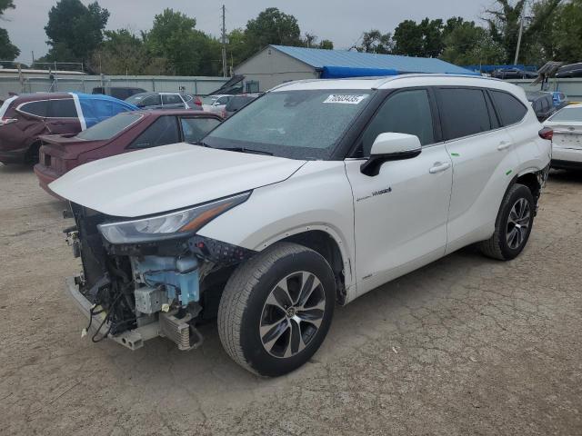 TOYOTA HIGHLANDER 2020 with VIN 5TDGBRCH4LS504714 - Photo from auction