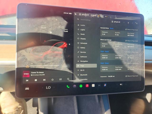 Photo 9 from auction – 2021 TESLA MODEL 3 with VIN 5YJ3E1EB9MF090237