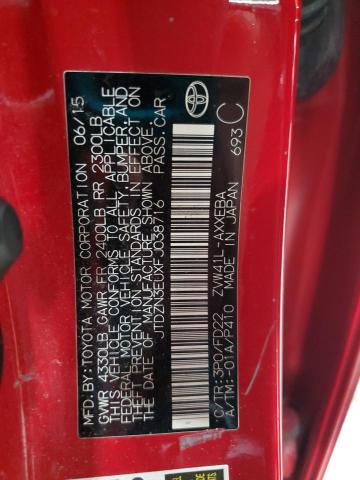 Photo 14 from auction – 2015 TOYOTA PRIUS V with VIN JTDZN3EUXFJ038716