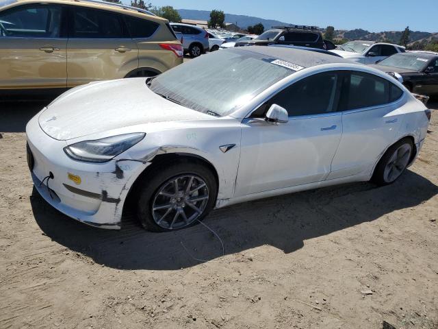TESLA MODEL 3 2020 with VIN 5YJ3E1EB4LF619527 - Photo from auction