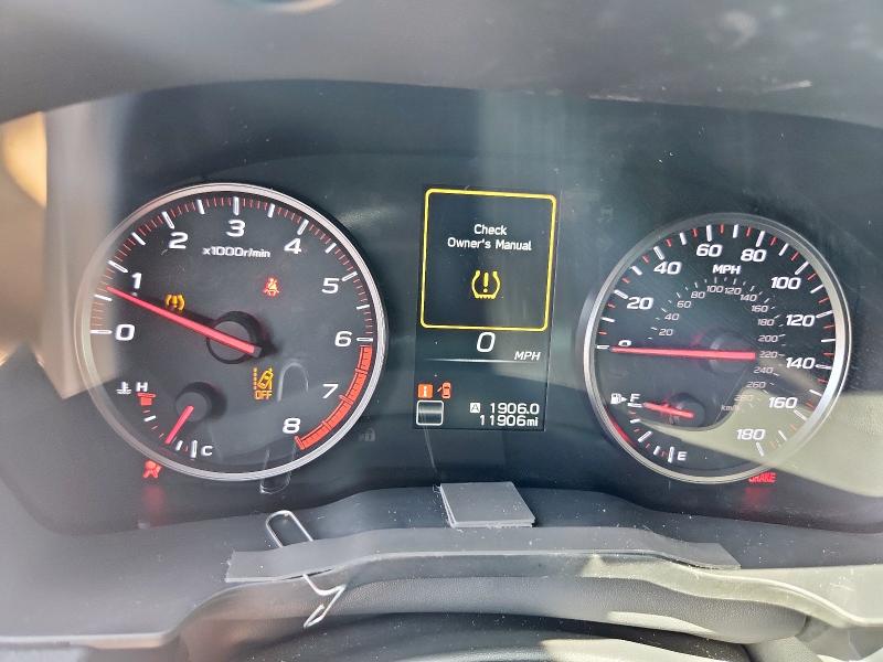 Photo 9 from auction – 2024 SUBARU WRX with VIN JF1VBAH65R9805313