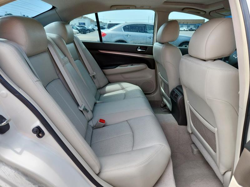 Photo 10 from auction – 2010 INFINITI G37 with VIN JN1CV6AP1AM203702