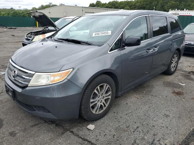 HONDA ODYSSEY EX 2013 with VIN 5FNRL5H62DB018589 - Photo from auction
