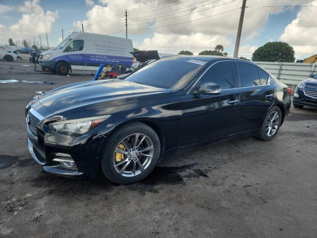 INFINITI Q50 PREMIU 2017 with VIN JN1EV7AR8HM840466 - Photo from auction