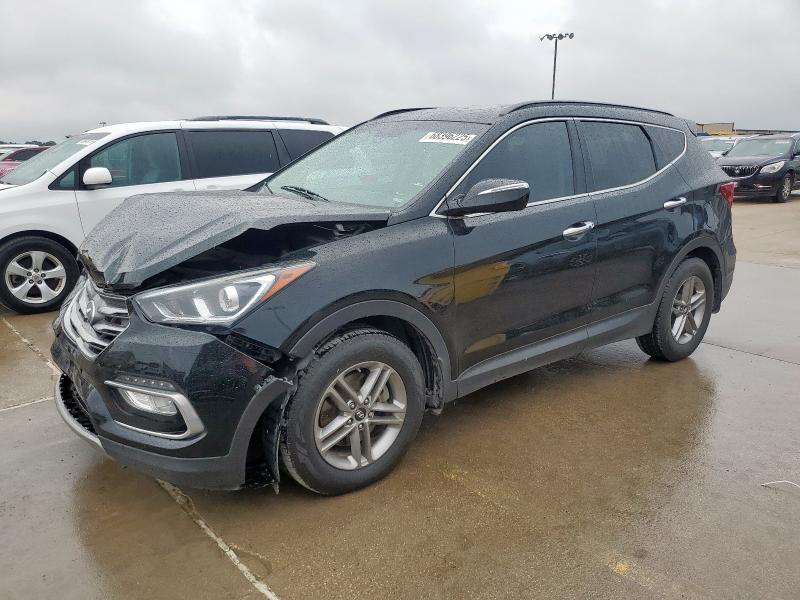 HYUNDAI SANTA FE S 2018 with VIN 5NMZU3LB8JH058238 - Photo from auction