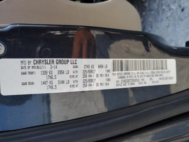 Photo 14 from auction – 2014 DODGE GRAND CARA with VIN 2C4RDGBG7ER302543