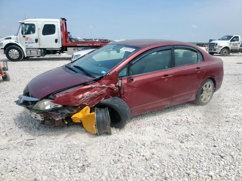 HONDA CIVIC LX 2010 with VIN 19XFA1F52AE050309 - Photo from auction