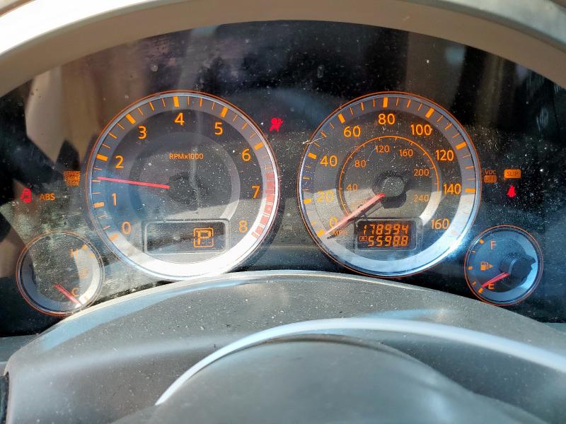 Photo 9 from auction – 2008 INFINITI FX35 with VIN JNRAS08W58X203248