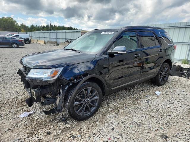 FORD EXPLORER 2018 with VIN 1FM5K8D87JGA65835 - Photo from auction