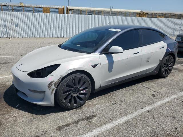 TESLA MODEL 3 2021 with VIN 5YJ3E1EC8MF990586 - Photo from auction