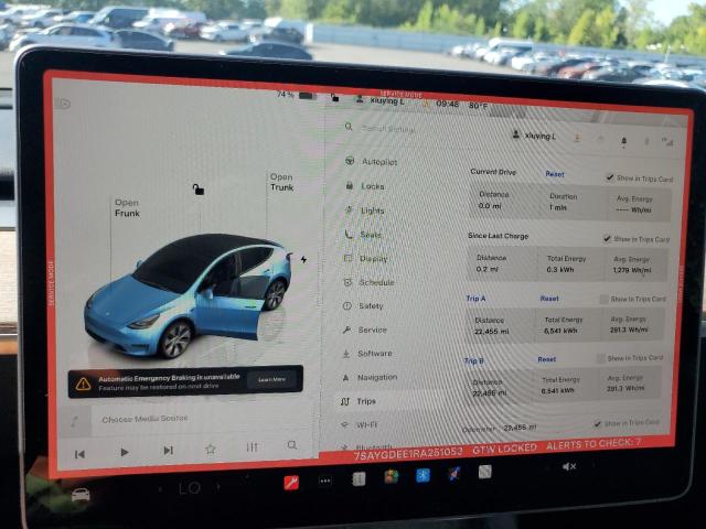 صورة رقم 9 من المزاد - 2024 TESLA MODEL Y مع VIN 7SAYGDEE1RA251053
