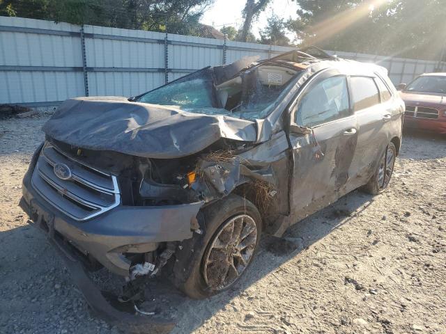 FORD EDGE TITANIUM 2017 with VIN 2FMPK3K84HBB41284 - Photo from auction
