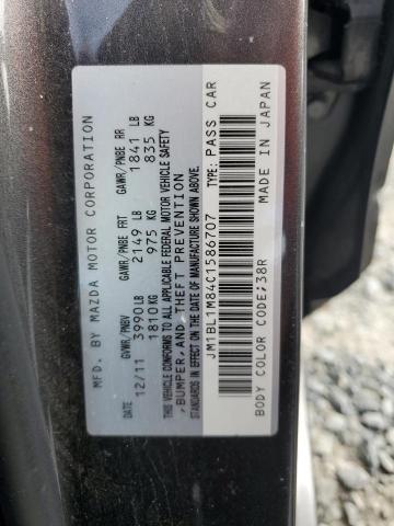 Photo 14 from auction – 2012 MAZDA 3 I with VIN JM1BL1M84C1586707