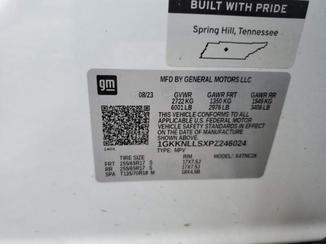 Photo 14 from auction – 2023 GMC ACADIA AT4 with VIN 1GKKNLLSXPZ246024
