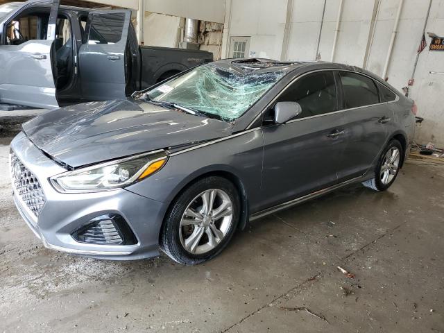 HYUNDAI SONATA SPO 2018 with VIN 5NPE34AF0JH717543 - Photo from auction