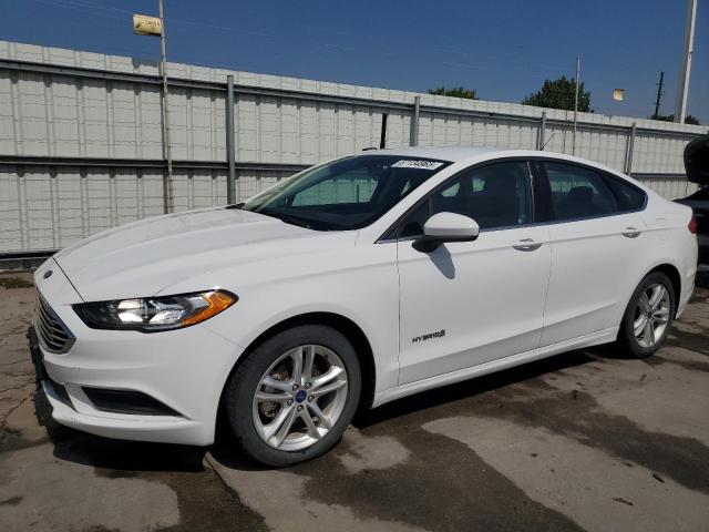 FORD FUSION SE 2018 with VIN 3FA6P0LU1JR206343 - Photo from auction