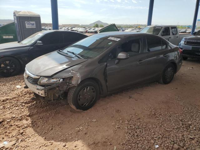 HONDA CIVIC 2012 with VIN 2HGFB2F5XCH594312 - Photo from auction