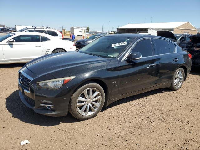 INFINITI Q50 PREMIU 2017 with VIN JN1EV7AR4HM833899 - Photo from auction