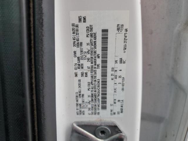 Photo 14 from auction – 2016 FORD ESCAPE S with VIN 1FMCU0F76GUC50363