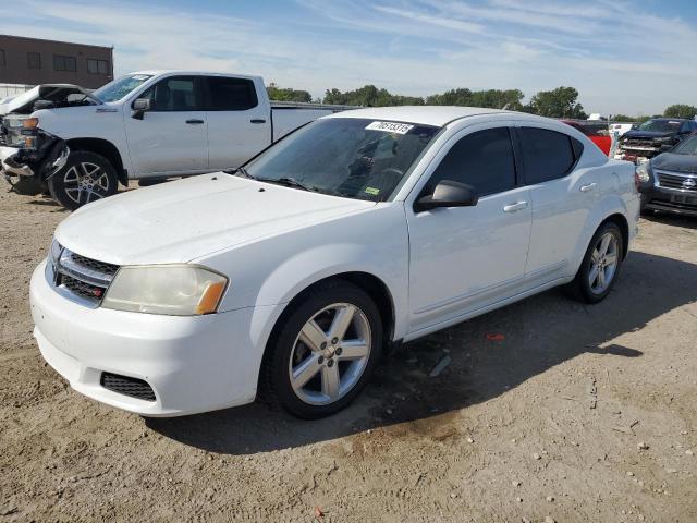DODGE AVENGER SE 2013 with VIN 1C3CDZAB0DN712804 - Photo from auction
