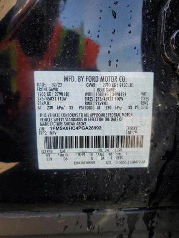 Photo 14 from auction – 2023 FORD EXPLORER P with VIN 1FM5K8HC4PGA28992