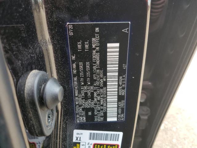 Photo 14 from auction – 2020 TOYOTA HIGHLANDER with VIN 5TDEBRCH1LS010690