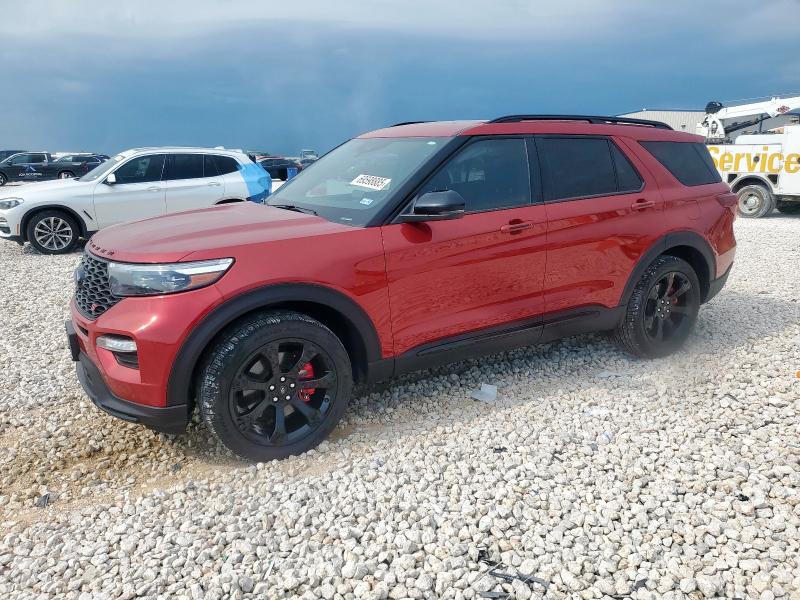 FORD EXPLORER S 2024 with VIN 1FM5K8GC1RGA12740 - Photo from auction