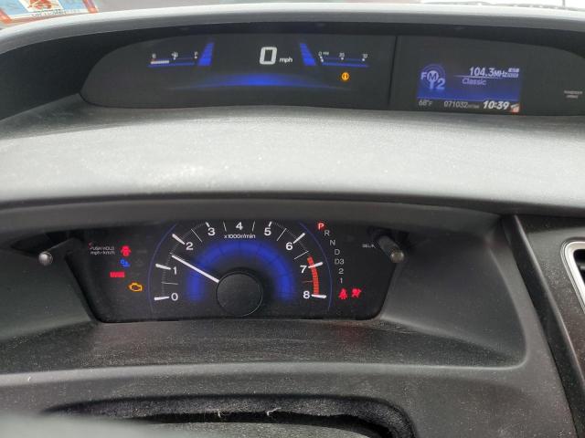 Photo 9 from auction – 2013 HONDA CIVIC LX with VIN 2HGFB2F59DH573775