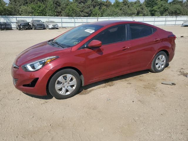 HYUNDAI ELANTRA SE 2016 with VIN 5NPDH4AE4GH691817 - Photo from auction