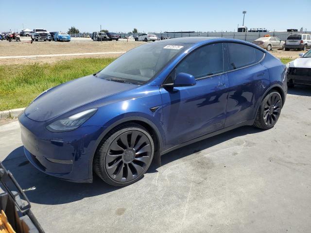 TESLA MODEL Y 2021 with VIN 5YJYGDEF1MF073050 - Photo from auction